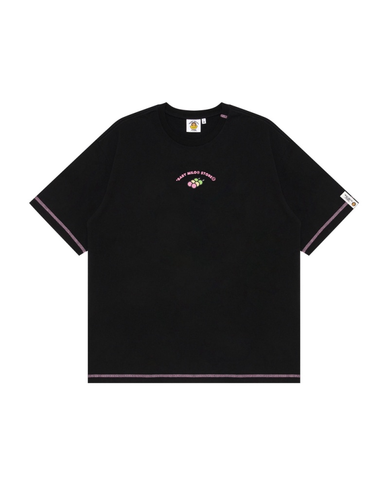 T Shirts Bape Baby Milo boxy fit Noir Femme | GTE-45064441